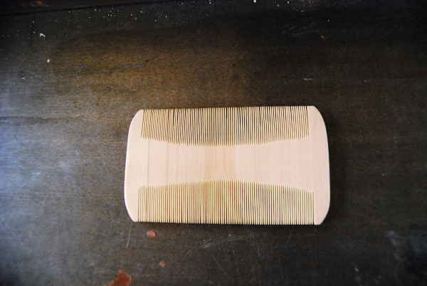 「篠原　武さん」のお六櫛