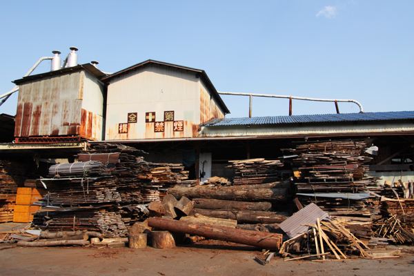 静かな大台町で続いてきた製材の音「武田製材」