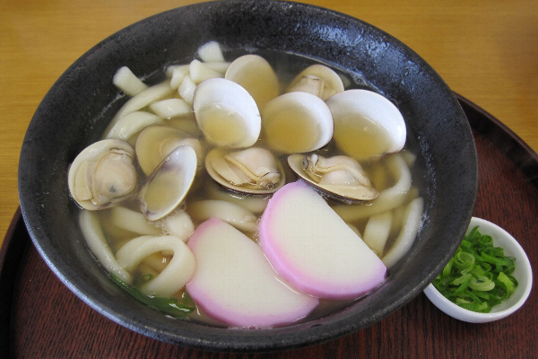 【お魚ブログ】桑名のはまぐりプラザで味わえる「はまぐりうどん」
