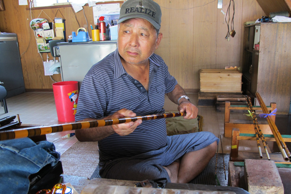 【郡上市特集】釣れた感触が竹ほど気持ちの良い竿はない「郡上竿製造」