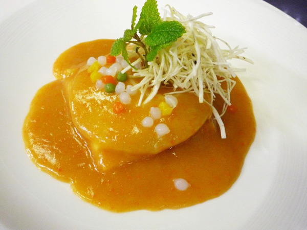 「菰野の真菰」Vol.3 中華のシェフが腕をふるう「饗庭（あいば）」でマコモ料理を