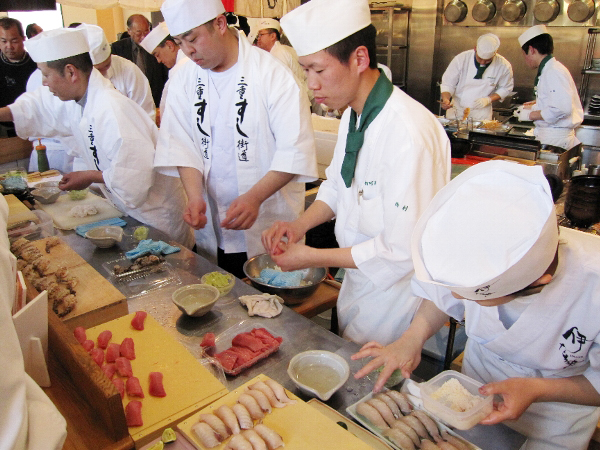 【お魚ブログ】第３回すし祭りinまごの店