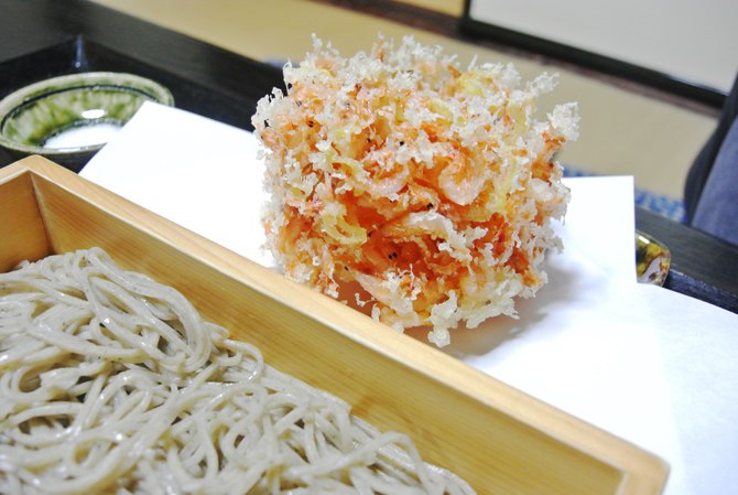 感動のかき揚げ！