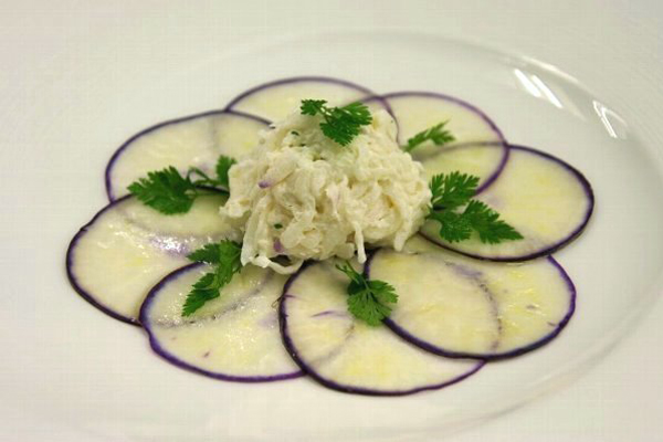 Vol.15 「カブと帆立のサラダ」（調理時間約15分）